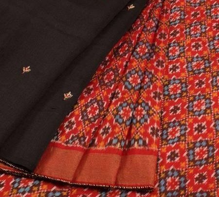 Andhra Pradesh - Telangana - Pochampally Ikat Saree - double ikat - ikkat - ikat weaving - charu creation blog - cotton fabric - cotton saree - cotton ikat saree - printed fabric - printed saree - silk ikat saree - silk ikat pochampally saree