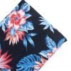 Black Color Floral Print on Cotton Cambric Dress Material Fabric - Image 2