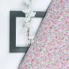 Multicolor floral print on Moss Crepe fabric for Ladies dress
