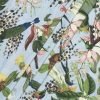 Multicolor Floral Print on Silk crepe fabric for Women's Maxi Dress - Image 3