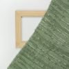 Green color Polyester frenzies Textured fabric for Women's Top